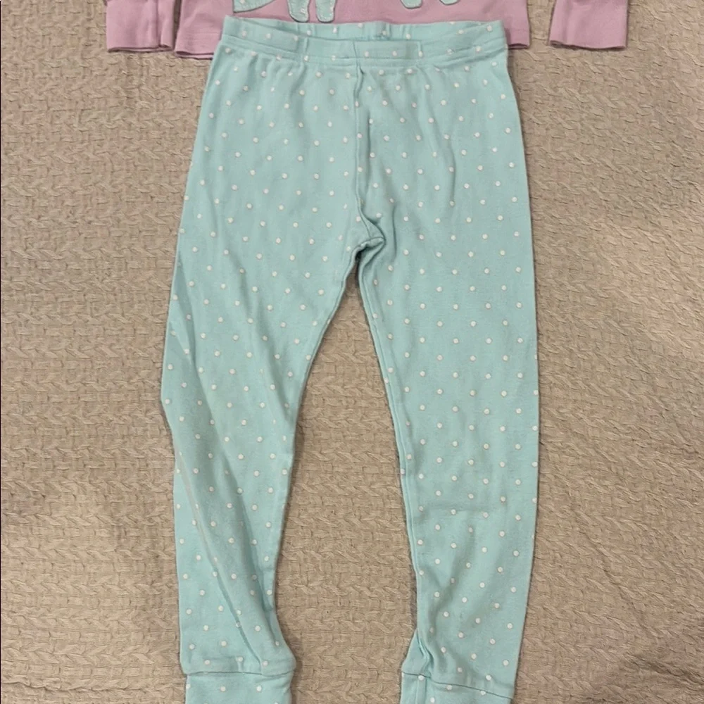 Carter's Dinosaur Pink and Red Pajama Sets Size 4T - Picture 6 of 11